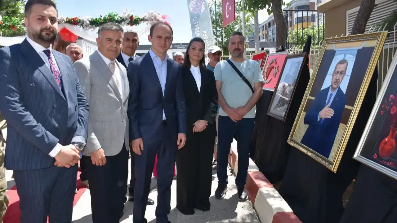 Şanlıurfa ilçesinde yıl boyu emek, tek sergide buluştu
