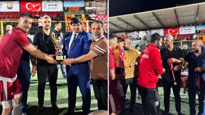 Şanlıurfa’da 2. Amatör’ün şampiyonu kupasını aldı