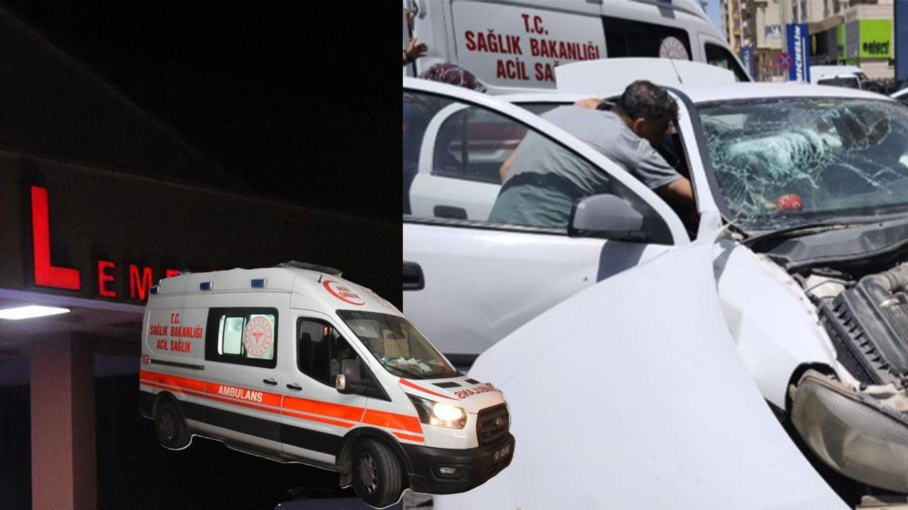 Şanlıurfa’da 4 otomobil birbirine girdi: 2 yaralı