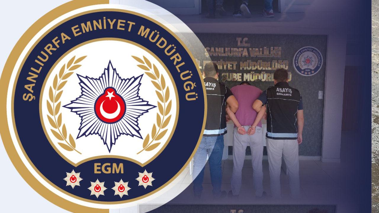 Şanlıurfa’da hırsızlık hükümlüsü kıskıvrak yakalandı
