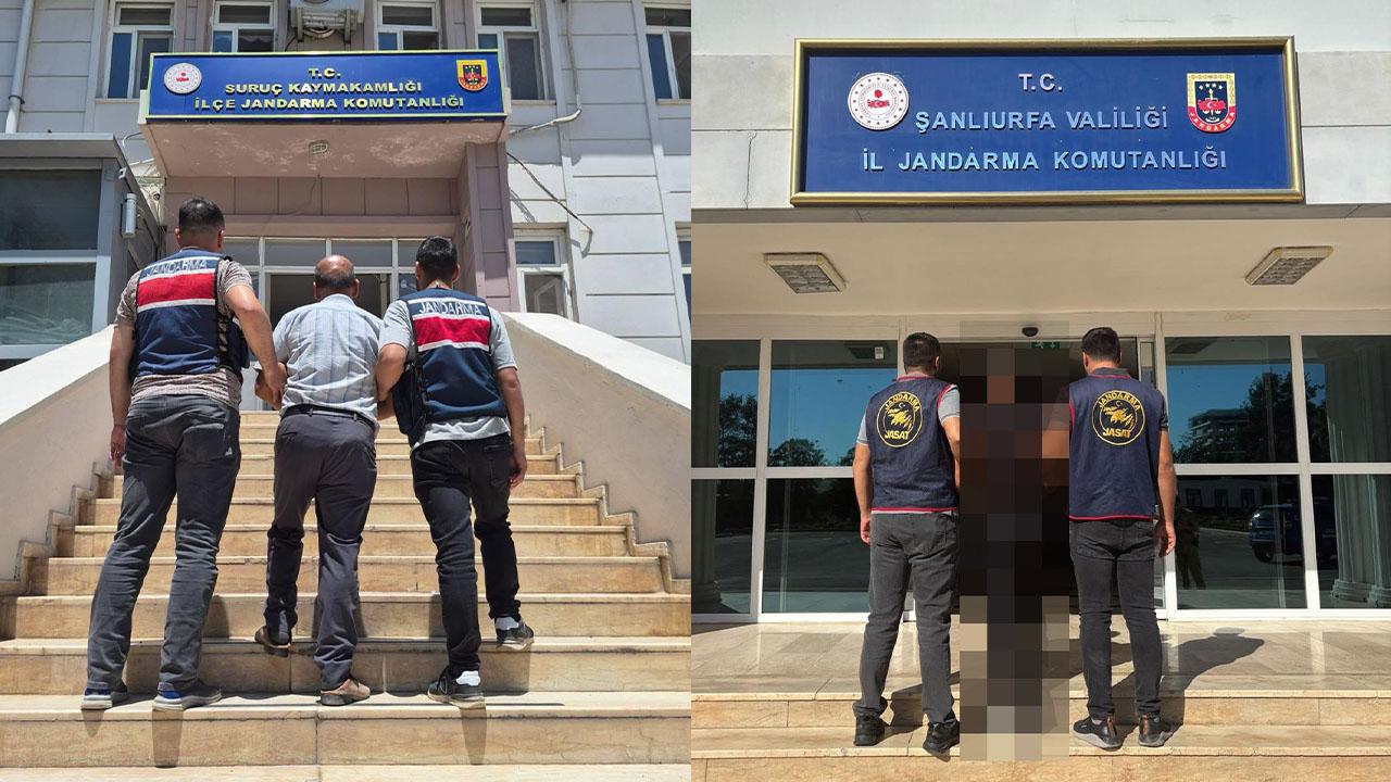 Şanlıurfa’da jandarmadan operasyon: 2 firari yakalandı