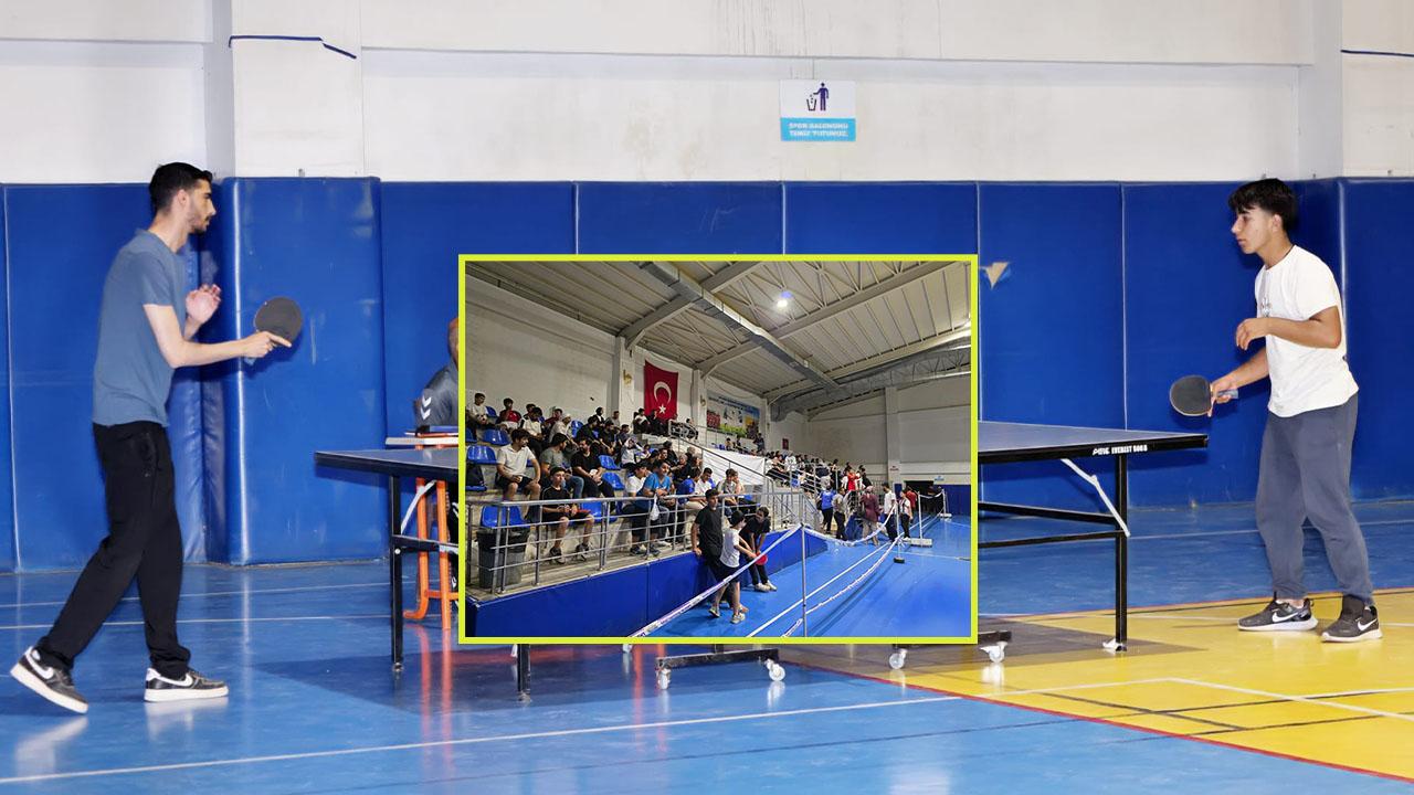 Şanlıurfa'da masa tenisinde büyük rekabet: Sporcul