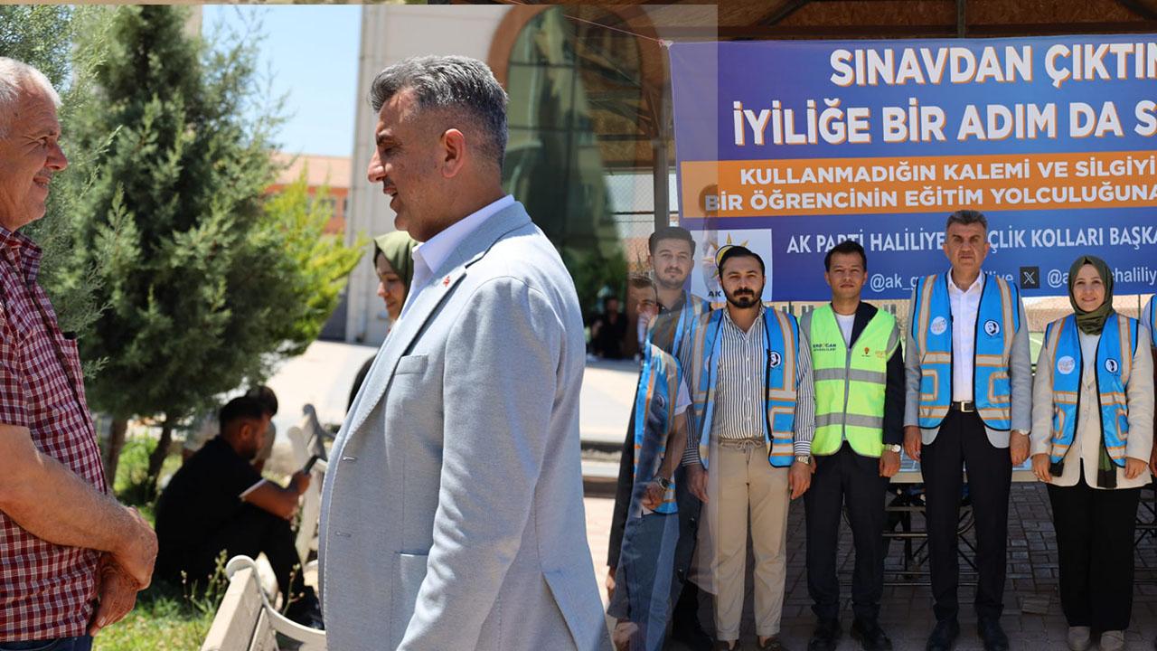 Şanlıurfalı Vekilden YKS öğrencilerinin ailelerine moral ziyareti