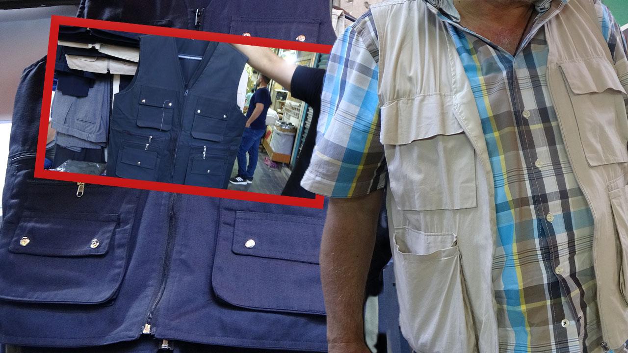 Şanlıurfa'nın kavurucu sıcaklarında yazlık yelekler trend oldu