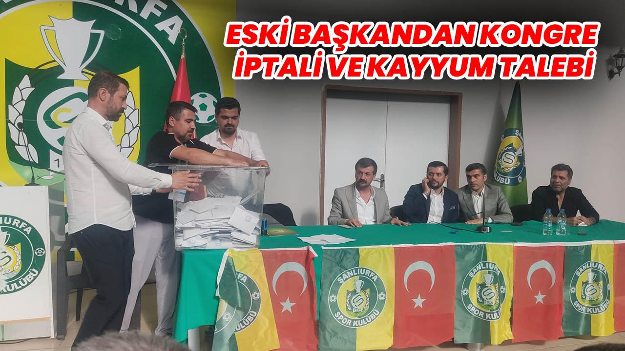 Şanlıurfaspor’da seçim mahkemeye taşındı!