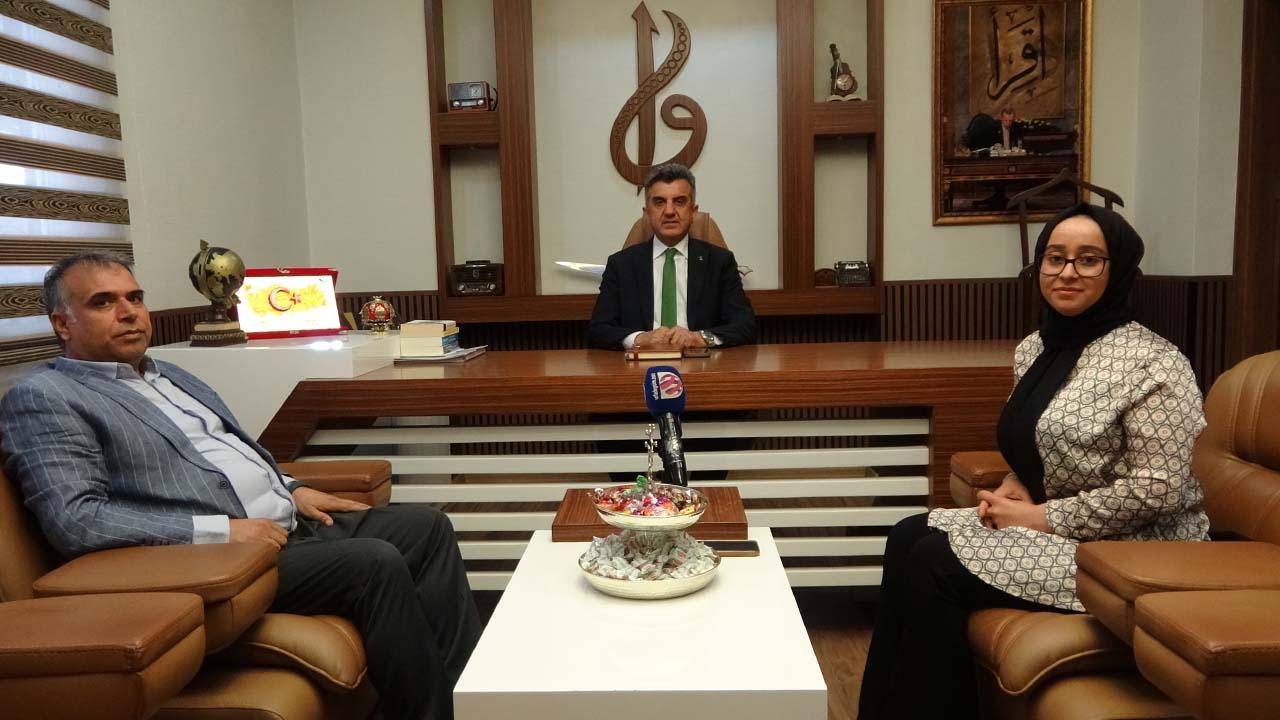 Urfa Değişim yönetiminden İl Başkanı Günbegi’ye ziyaret!
