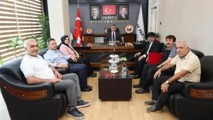 AK Parti İl Başkanlığına Ziyaret