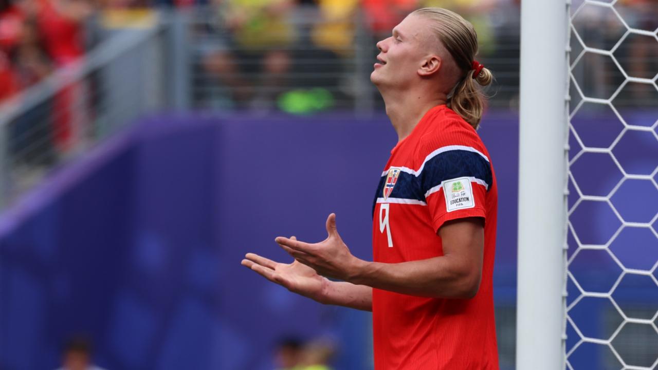 Haaland Brezilya'yı yıktı, Norveç çeyrek finalde