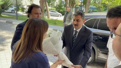 Şanlıurfa'nın eski Başsavcısı Mustafa Çakmak Samsun'da göreve başladı