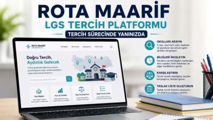 Rota Maarif LGS Tercih Robotu Giriş Ekranı (rotamaarif.meb.gov.tr)