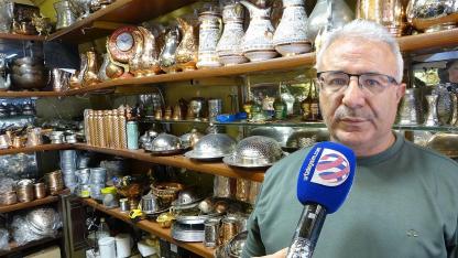 Şanlıurfa’da bakır ürünler 300 TL’den başlayıp 10 bin TL’ye kadar çıkıyor!