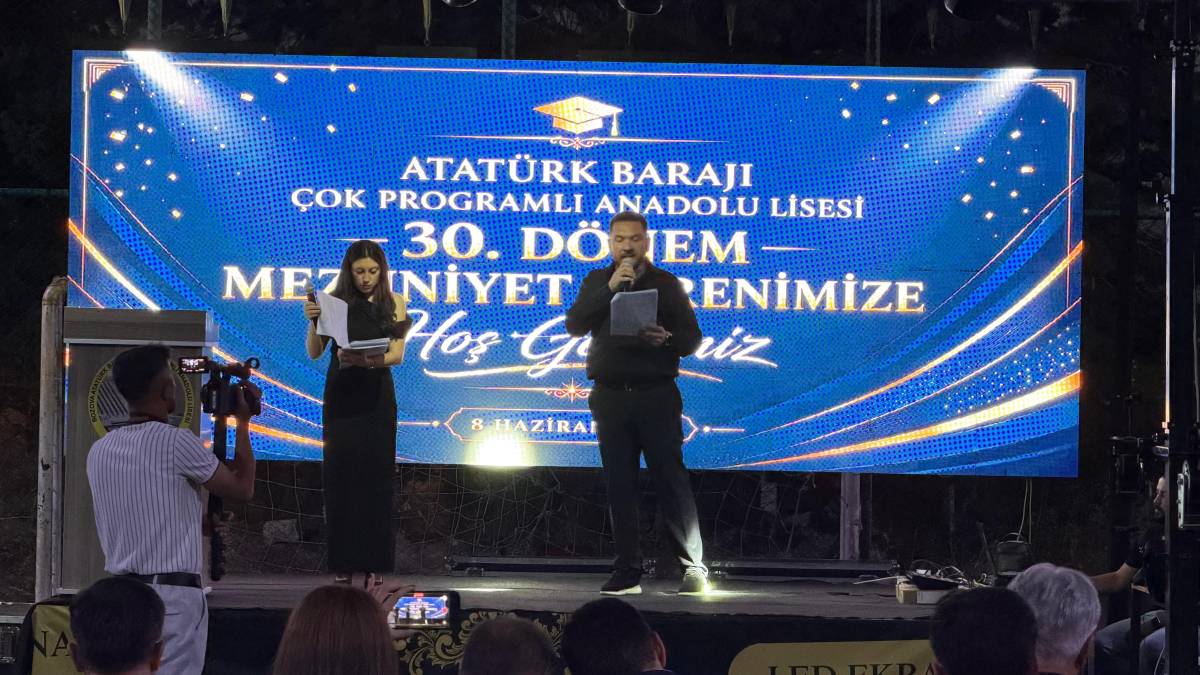 Atatürk Barajı ÇPAL’de 30. Mezuniyet Gururu