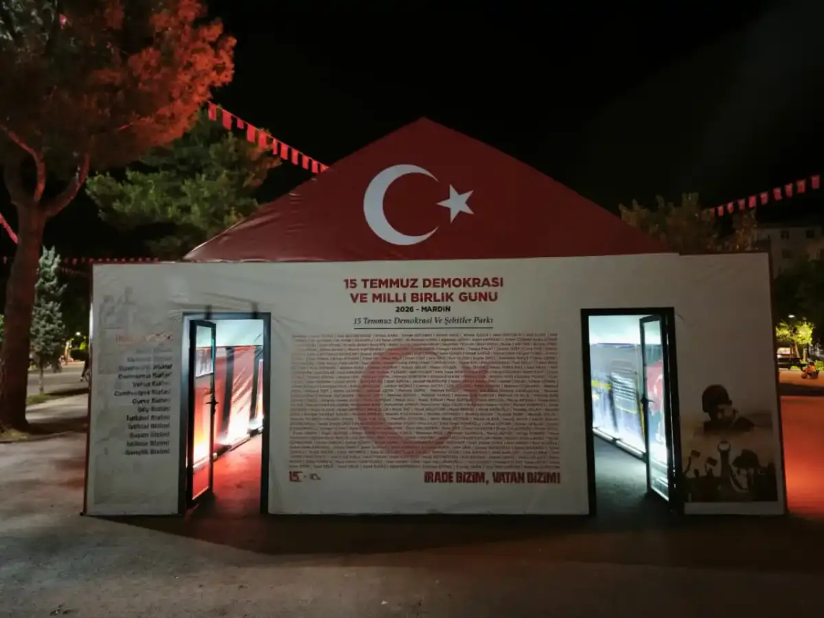 Şanlıurfa, Mardin ve Adıyaman'da 15 Temmuz anma çadırları açıldı