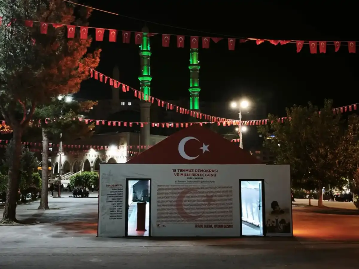Şanlıurfa, Mardin ve Adıyaman'da 15 Temmuz anma çadırları açıldı